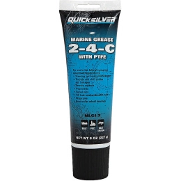 Смазка пластичная Quicksilver 2-4-C с тефлоном 237 мл (8M0208465)